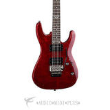 Brand new Dean Custom 350 Floyd Rose Electric Guitar Trans Red - C350F TRD Includes lined hard case