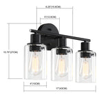 NEW Beachcrest Home Berumen 3 - Light Dimmable Vanity Light - Retails for $95+!