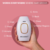 New in box! Retails $360+ Deluxeskin Epiluxe #1 Pain-Free At-Home IPL Laser Hair Removal
