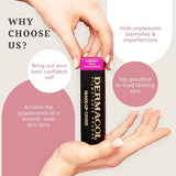New sealed Dermacol 207 Make-Up Cover 30 g, Widely used as a professional make-up for photo or film shoots, modeling
