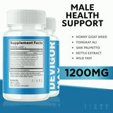 New Devigor Max Male Health Support Pills for Drive and Energy, 80 count BB: 08/26 Retails $40US+