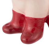 NEW The Pioneer Woman Farmhouse 9 Inch Charming Whimsical Pig Planter with Red Boots, Ceramic