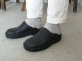 NEW Retails $460, Authentic NAOT Mens Glacier Mule, Men's Sz 13, Ours are Black Textured Leather