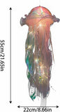 NEW Hanging Jellyfish Lights - 5 Pack Glowing Jellyfish Lamps for Outdoor Decor, Ocean Theme Party Lights for Garden, Yard & Landscape Decoration