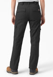 New Dickies Women's Everyday FLEX Cargo Pants, Black (Size 6 Waist Regular Length) Retails $75+