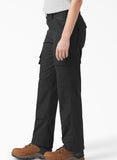 New Dickies Women's Everyday FLEX Cargo Pants, Black (Size 6 Waist Regular Length) Retails $75+