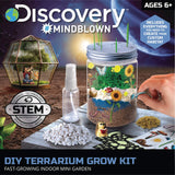 NEW Discovery Mindblown DIY Glowing Terrarium Grow Kit, Hands-On Learning, English, Ages 6+