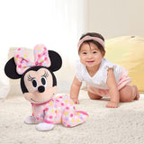 New Disney Baby Musical Crawling Pals Plush, Minnie Mouse, Interactive Crawling Plush, Stuffed Animal, Officially Licensed Kids Toys for Ages 09 Month