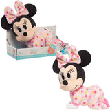 New Disney Baby Musical Crawling Pals Plush, Minnie Mouse, Interactive Crawling Plush, Stuffed Animal, Officially Licensed Kids Toys for Ages 09 Month