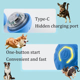New Vibrating Dog Ball, Shaky Ball Toy for Dogs, Shaking Dog Ball, Petdroid Interactive Dog Ball, Automatic Moving Dog Toy Ball for/Small/Medium/Large Dogs, USB Rechargeable