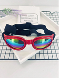 New Red Pet Goggles For Dogs And Cats, Sunscreen, Uv Protection, Waterproof, Anti-Fog, Windproof, Sandproof, Cool Sunglasses