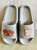 New Men's Dog Soda Slides, Grey! Sz 10.5/11! Super comfortable