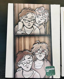 Pre-owned Collectible 40: A Doonesbury Retrospective Garry Trudeau Hardcover Comic! Massive size with slip case! Signed Copy 2010