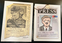 Pre-owned Collectible 40: A Doonesbury Retrospective Garry Trudeau Hardcover Comic! Massive size with slip case! Signed Copy 2010