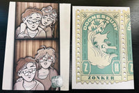 Pre-owned Collectible 40: A Doonesbury Retrospective Garry Trudeau Hardcover Comic! Massive size with slip case! Signed Copy 2010