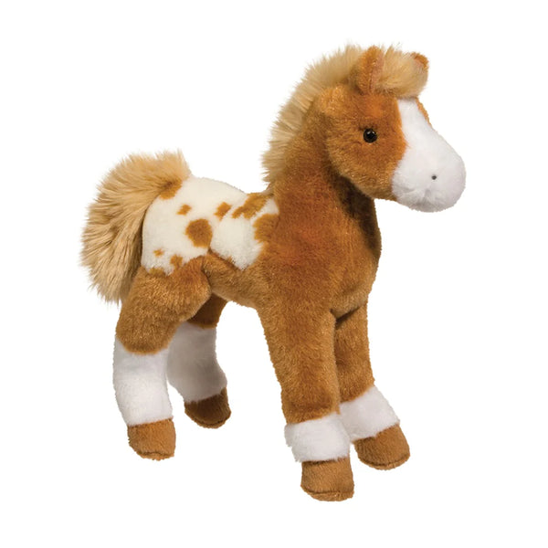 New with tags! Douglas Cuddle Toys - Freckles The Golden Appaloosa Foal
