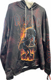 NEW ACDC Rock Band 3D Printed Hoodie/Zipper Hoodie Sz 2X, Back and front Graphics
