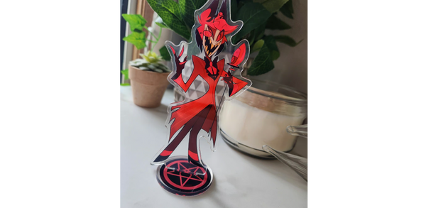 NEW Alastor Acrylic Stand - Hazbin Hotel