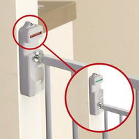 New in box! Dreambaby® Broadway Xtra-Wide & Xtra-Tall Gro-Gate® - White! Gro-Gates grow without the need for extensions making this gate fit openings between 30" - 53" Retails $108+