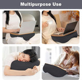 NEW Reading Pillow Stand, Comfortable Lap Book Holder, Book Pillow Stand, Lightweight Lap for Reading in Sofa Bed