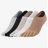 NEW Toe Socks No Show - 5 Pairs, Size 6-11