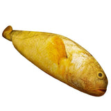 NEW Retails $85 Giant Yellow Croaker Fish Plush Toy Pillow Buddy, 50"