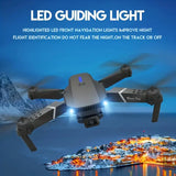 New 2025 New E88 Beginner Drone for Youngsters & Adults - WiFi Enabled, Real-Time Video, Headless Mode, One-Key Takeoff, 360° Flips, Portable Case Included