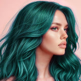 NEW Splat Complete Kit, Tantalizing Teal, Semi-Permanent Teal Hair Dye with Bleach, Unisex Hair Color