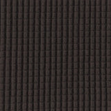 New Easy-Going Stretch Sofa Slipcover Soft with Elastic Bottom, Jacquard Fabric Small Checks (Large, Chocolate)