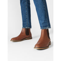 New Clarks Men's Jaxen Chelsea Leather Boots, Sz 12! Minor scuffs from transport, leather cleaner will fix! Retails $170+