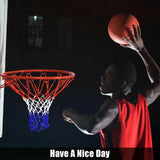 NEW Retails $110, Gymax 18'' Basketball Ring Hoop Net Outdoor Hanging Basket