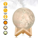 NEW Humidifier - Aromatherapy Diffuser, LED Desk Moon Lamp with Cool Mist Humidifier Function, Adjustable Brightness and Mist Mode