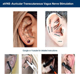 New Retails $90+ Ear Clip Electrodes for CES Sleep TVNS Vagus Nerve Stimulation for Stimulator Black
