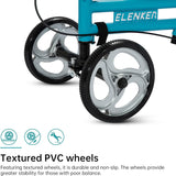New ELENKER Adjustable Steerable Knee Scooter for Foot Injuries Ankles Surgery Medical Knee Walker Crutches Retails $240+