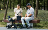 New in box! YF-9003-1 ELENKER® Knee Scooter with Basket Dual Braking System for Ankle and Foot Injured Black Retails $150+