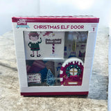 NEW DIY Christmas Elf Door Making Kit! Easy to set up, this is sure to bring festive spirit to any corner of your home.