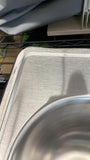 NEW Retails $299, Elkay DSE233221 Dayton Elite 20 Gauge Stainless Steel Double Bowl Top Mount Kitchen Sink, 33 x 22 x 8.0625 NOTE: Small dent on corner from transport shown in pics