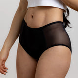 New Ellza™ Panties - Serenity High Waist Model menstrual Panties, includes 3 pair, Black, Sz 2X Retails $70+ on sale