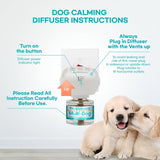 New Dog Calming Pheromone Plug Diffuser: Dog Calming Pheromones Diffuser - Reduces Stress & Anxiety Calming Pheromone Diffuser for Dogs - Calm Dogs 60 Supply! BB: 03/28