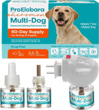New Dog Calming Pheromone Plug Diffuser: Dog Calming Pheromones Diffuser - Reduces Stress & Anxiety Calming Pheromone Diffuser for Dogs - Calm Dogs 60 Supply! BB: 03/28