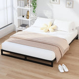 New in box! Retails $160+ EMODA 7 Inch Queen Bed Frame No Box Spring Needed Heavy Duty Metal Platform BedFrame Queen Size with Steel Slats, Easy Assembly, Black