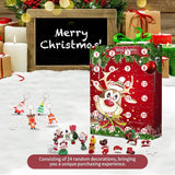 New Emergoo Advent Calendar for Boys Girls 24 Days Blind Box Countdown Calendar Mystery Box Gadget Pack Tree Ornaments