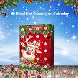 New Emergoo Advent Calendar for Boys Girls 24 Days Blind Box Countdown Calendar Mystery Box Gadget Pack Tree Ornaments