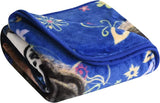 New EXPRESSIONS Disney Encanto Fleece Blanket, All Season Super Soft Cozy Flannel Blanket, Gift Idea for Kids of All Ages, 50" x 60"