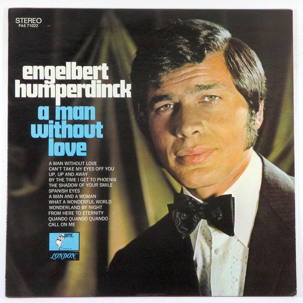 Pre-owned Engelbert Humperdinck: A Man Without Love LP Record includes cardboard sleeve