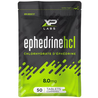 New sealed XP LABS EPHEDRINE 8MG / 50 TABLETS BB 06/25