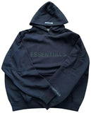New Men's FOG Essential DUPE Oversized Tracksuit, Ours is Navy with Black heatset print writing hoodie & Sweat pant Fits XL/1X