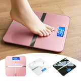NEW Retails $60, Blaxill Digital Bathroom Scale | Highly Accurate Body Weight Scale with Large LED Display | 400 lb Capacity | Round Corner Design | Fiberglass Platform | Black