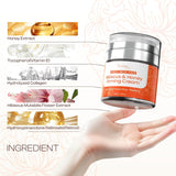 NEW Hibiscus and Honey Firming Cream: 50ml Anti-Aging Face Cream Reduces Wrinkles and Dryness Organic Neck Creams for Tightening and Firming Suitable for Face Shoulders and Neck, EXP: 04/06/2028