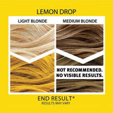 NEW Splat Complete Kit, Lemon Drop, Semi-Permanent Yellow Hair Dye with Bleach